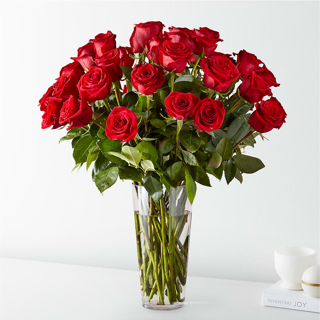 Long Stem Red Rose Bouquet – TALLEY'S FLOWER SHOP, King NC