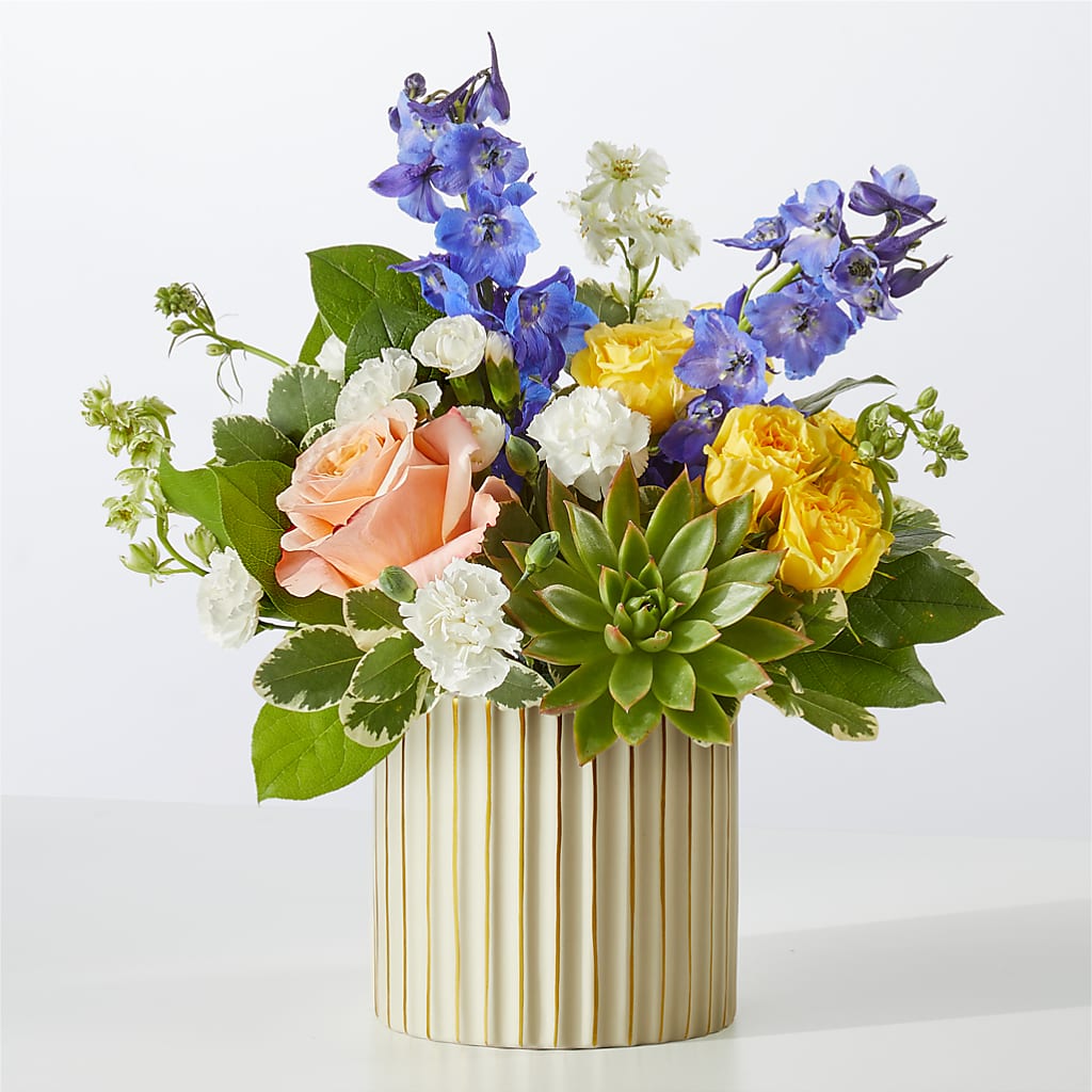 Cobalt Reverie Bouquet – TALLEY'S FLOWER SHOP, King NC