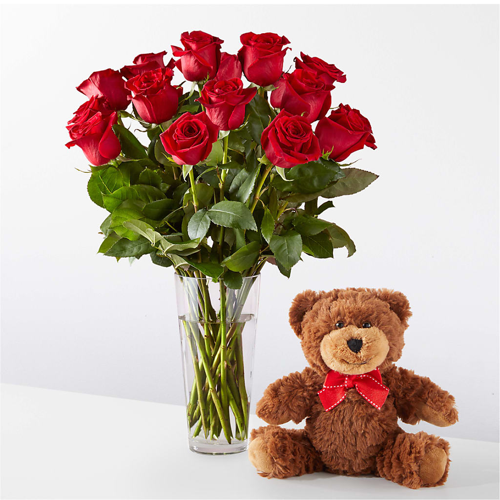 Romantic Long Stem Red Rose Bouquet Bundles – TALLEY'S FLOWER SHOP, King NC