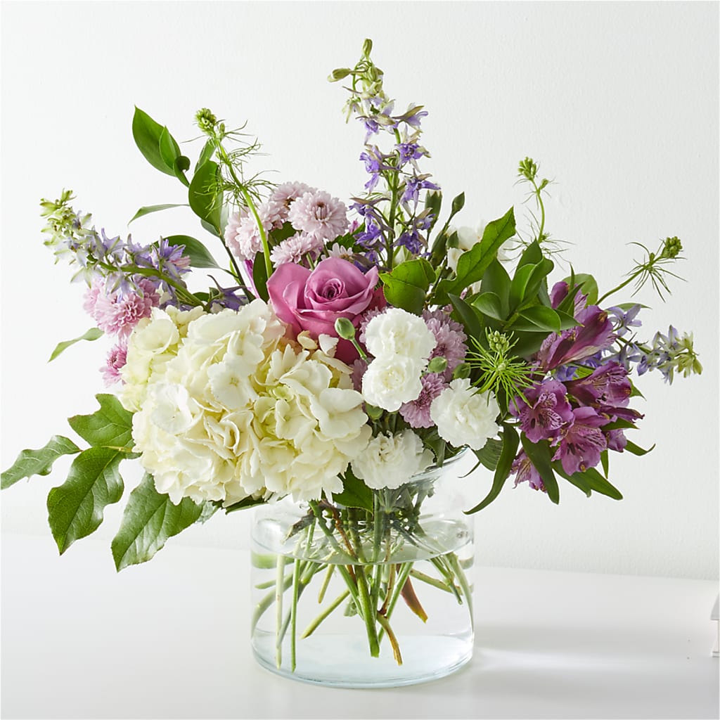 Violet Caress Bouquet – TALLEY'S FLOWER SHOP, King NC