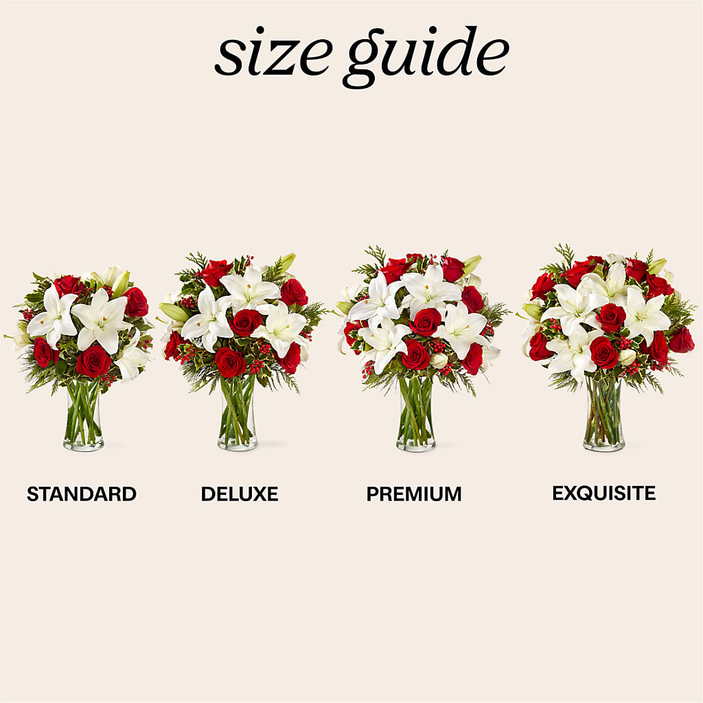 Sparkling Snowflakes Bouquet – TALLEY'S FLOWER SHOP, King NC