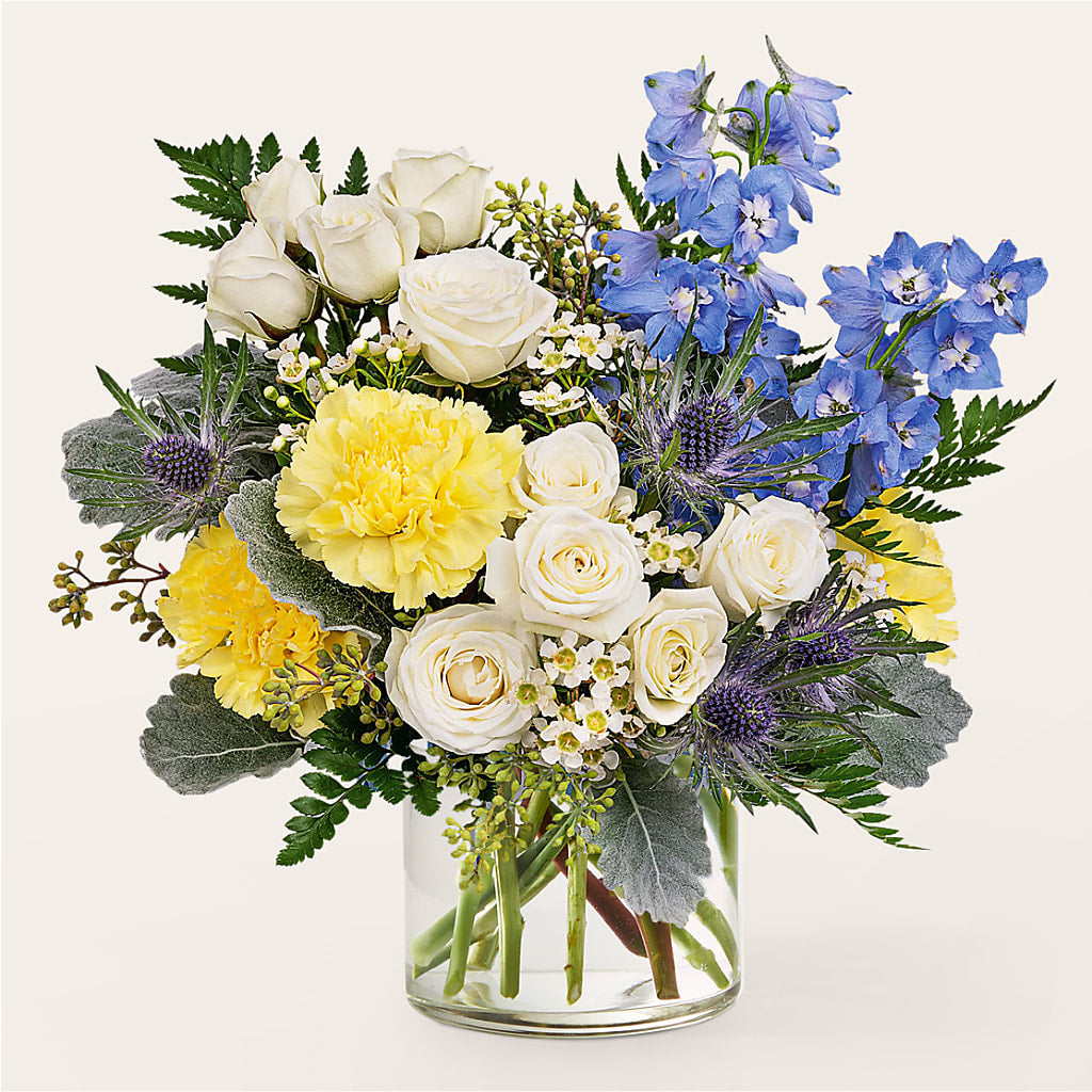 Lemon Sorbet Bouquet – TALLEY'S FLOWER SHOP, King NC