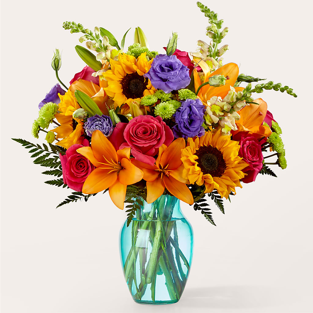 Double Rainbow Bouquet – TALLEY'S FLOWER SHOP, King NC