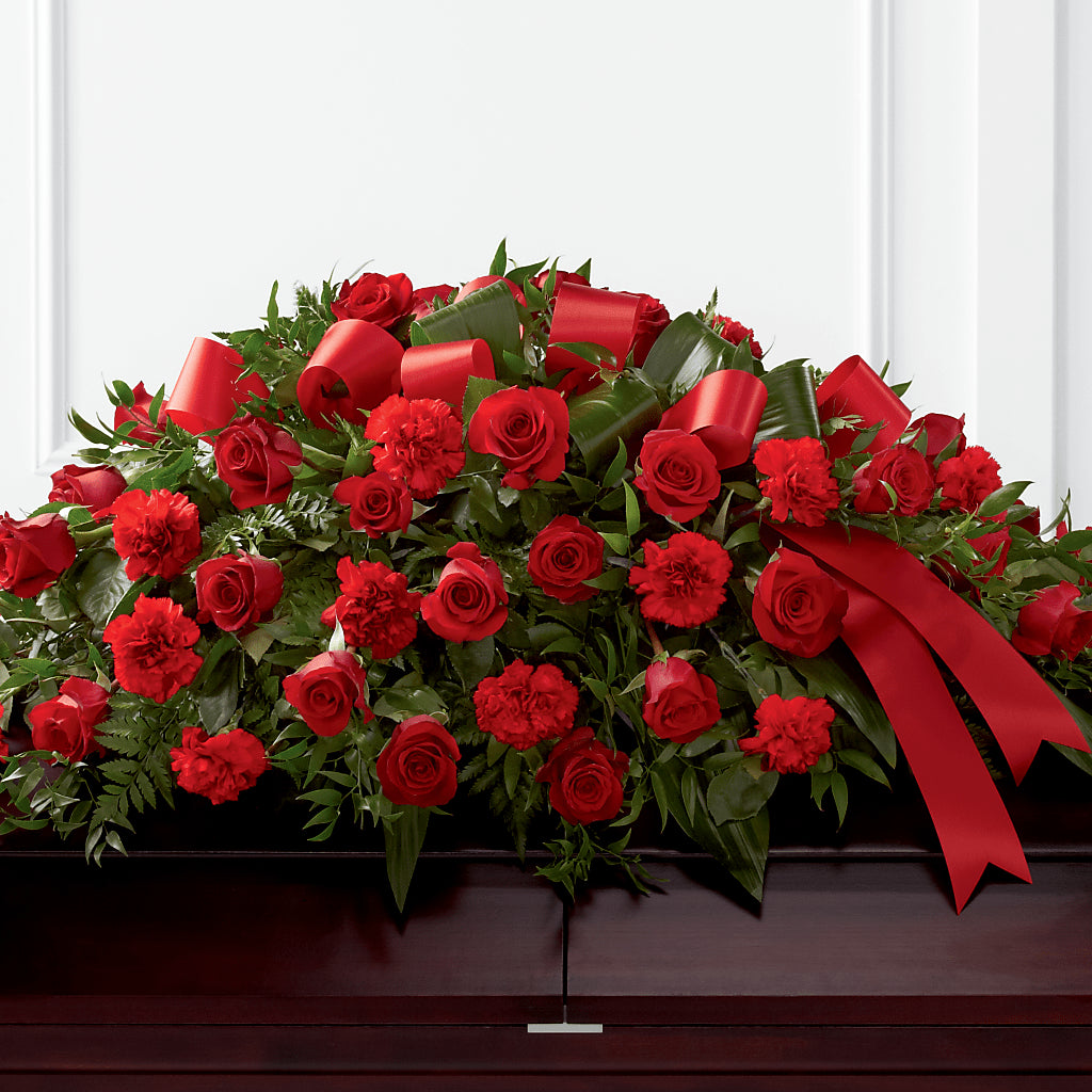 Tribute of Life Casket Spray – TALLEY'S FLOWER SHOP, King NC