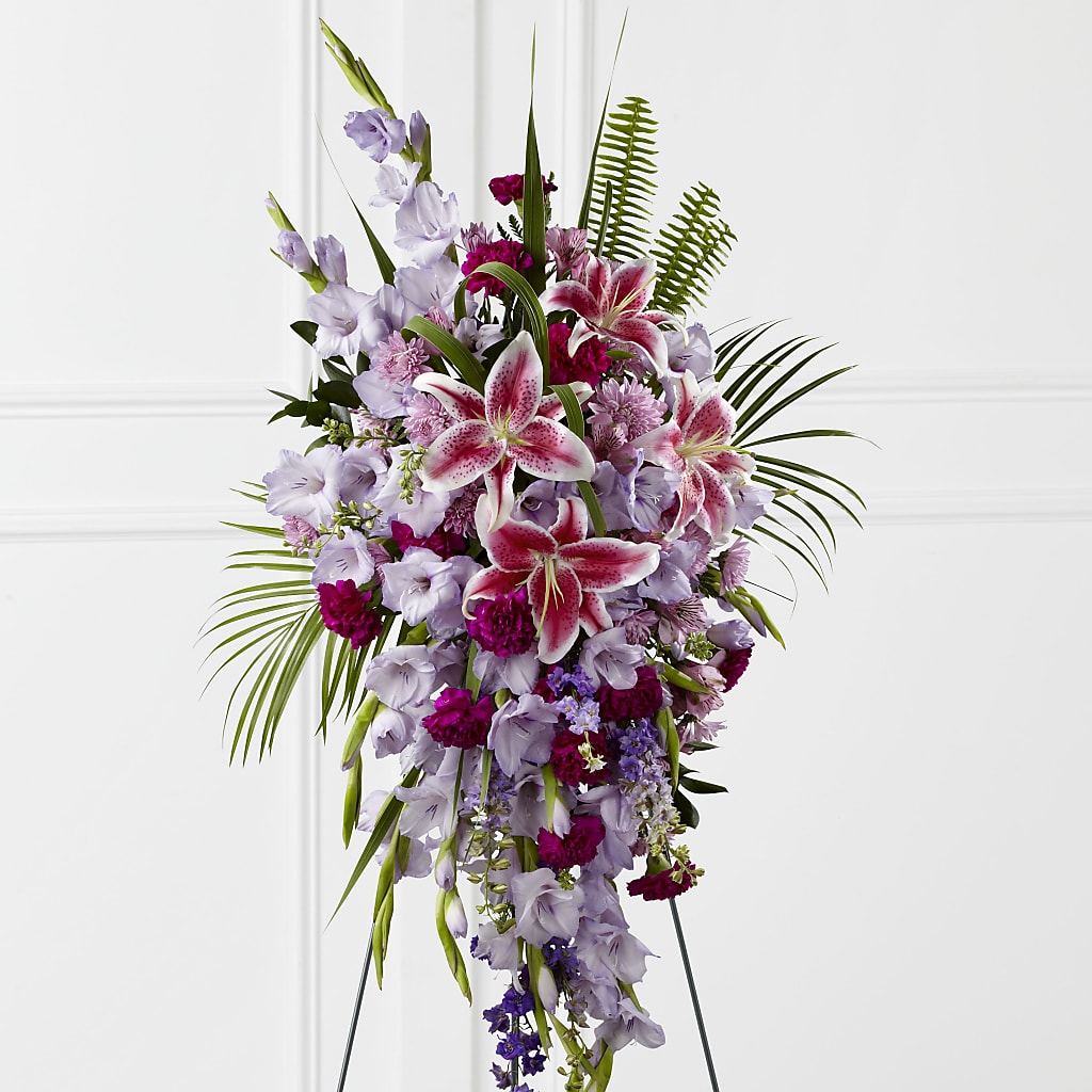 Tender Touch Standing Spray – TALLEY'S FLOWER SHOP, King NC