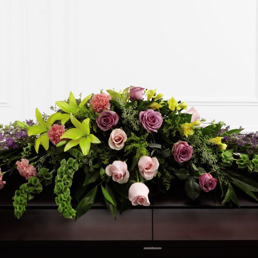 Forever Beloved Casket Spray – TALLEY'S FLOWER SHOP, King NC