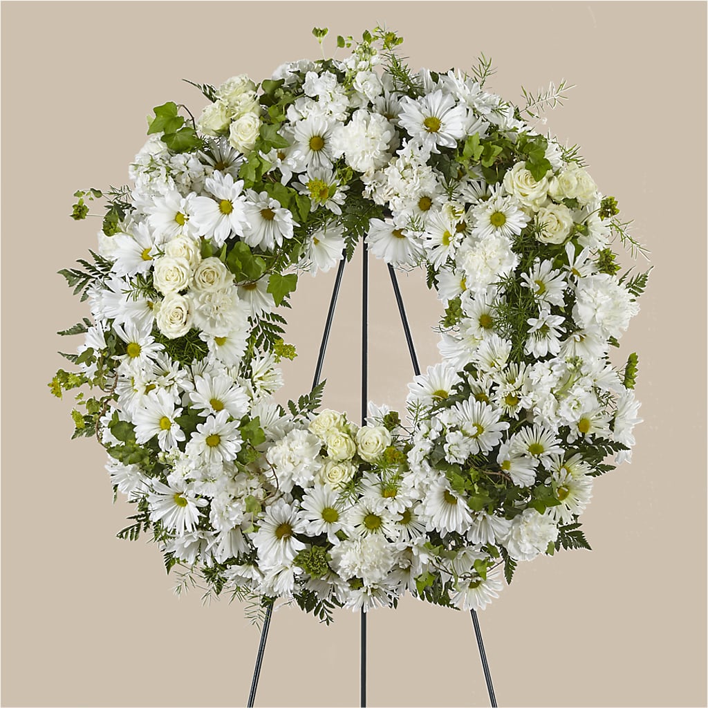 Faithful Wishes Wreath – TALLEY'S FLOWER SHOP, King NC