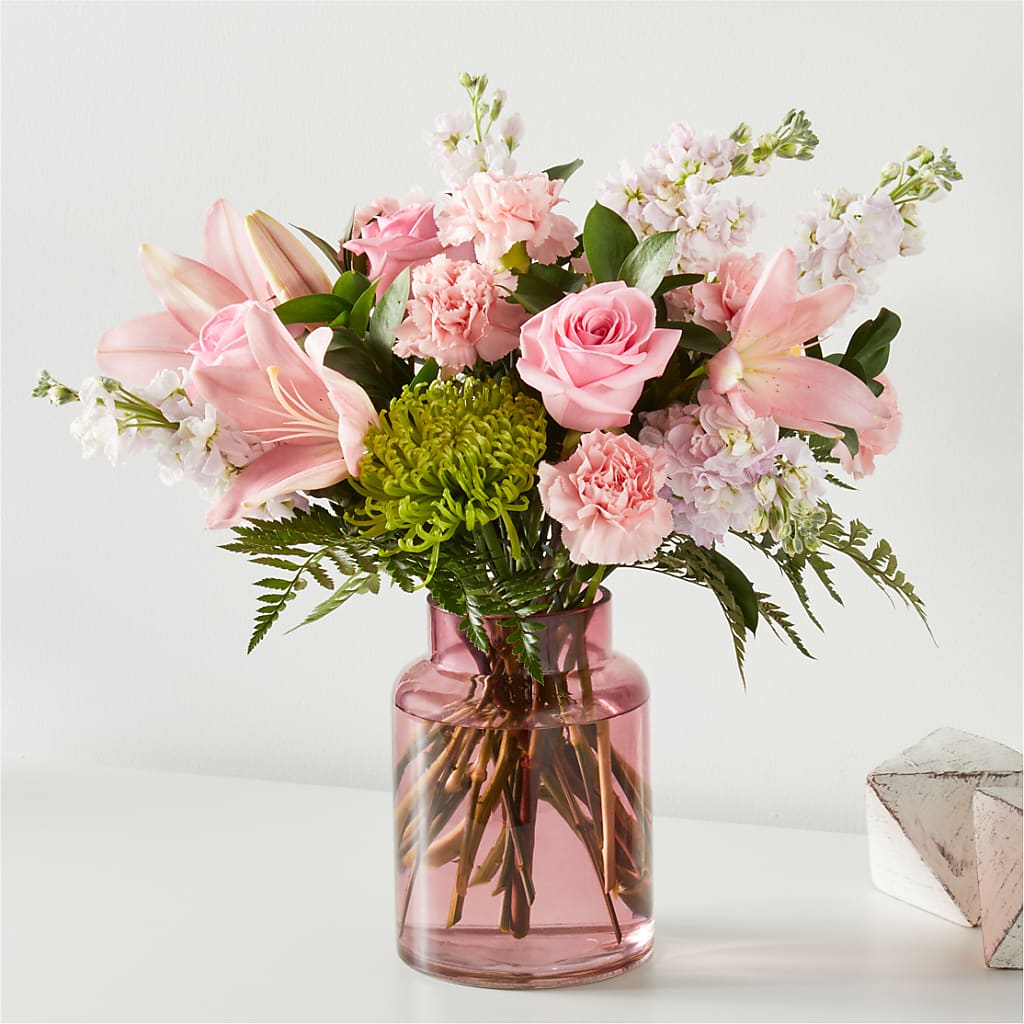 Pretty in Pink Bouquet – TALLEY'S FLOWER SHOP, King NC