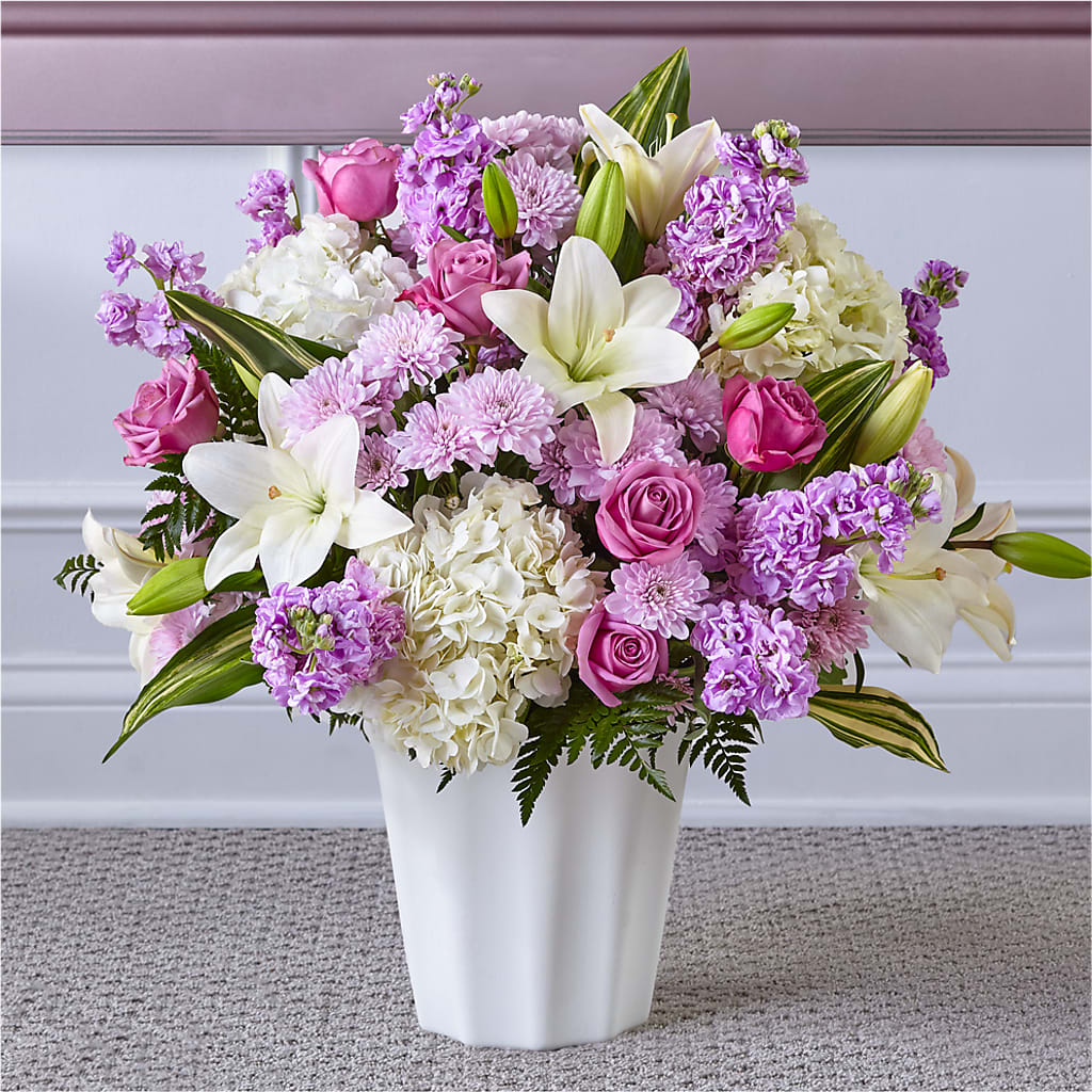 Heaven Sent Floor Basket – TALLEY'S FLOWER SHOP, King NC