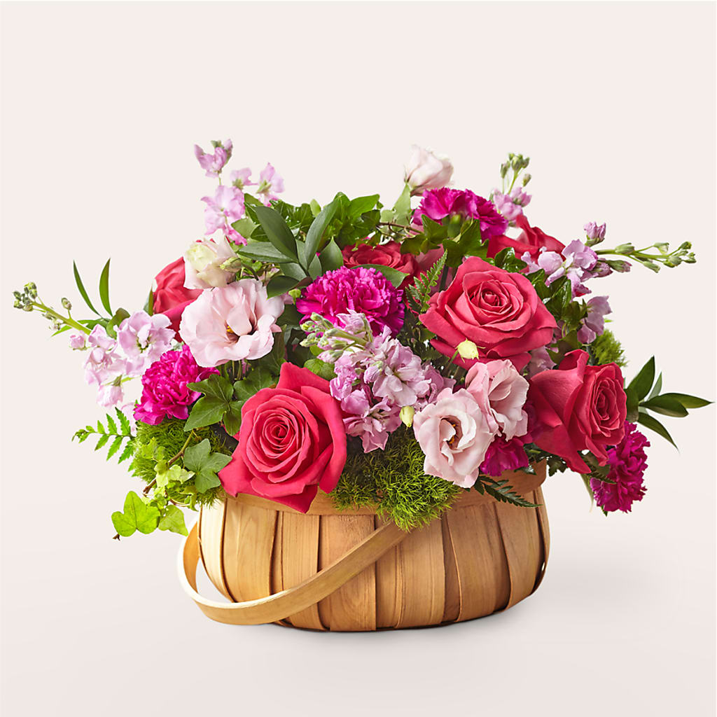 Radiance in Bloom Basket – TALLEY'S FLOWER SHOP, King NC