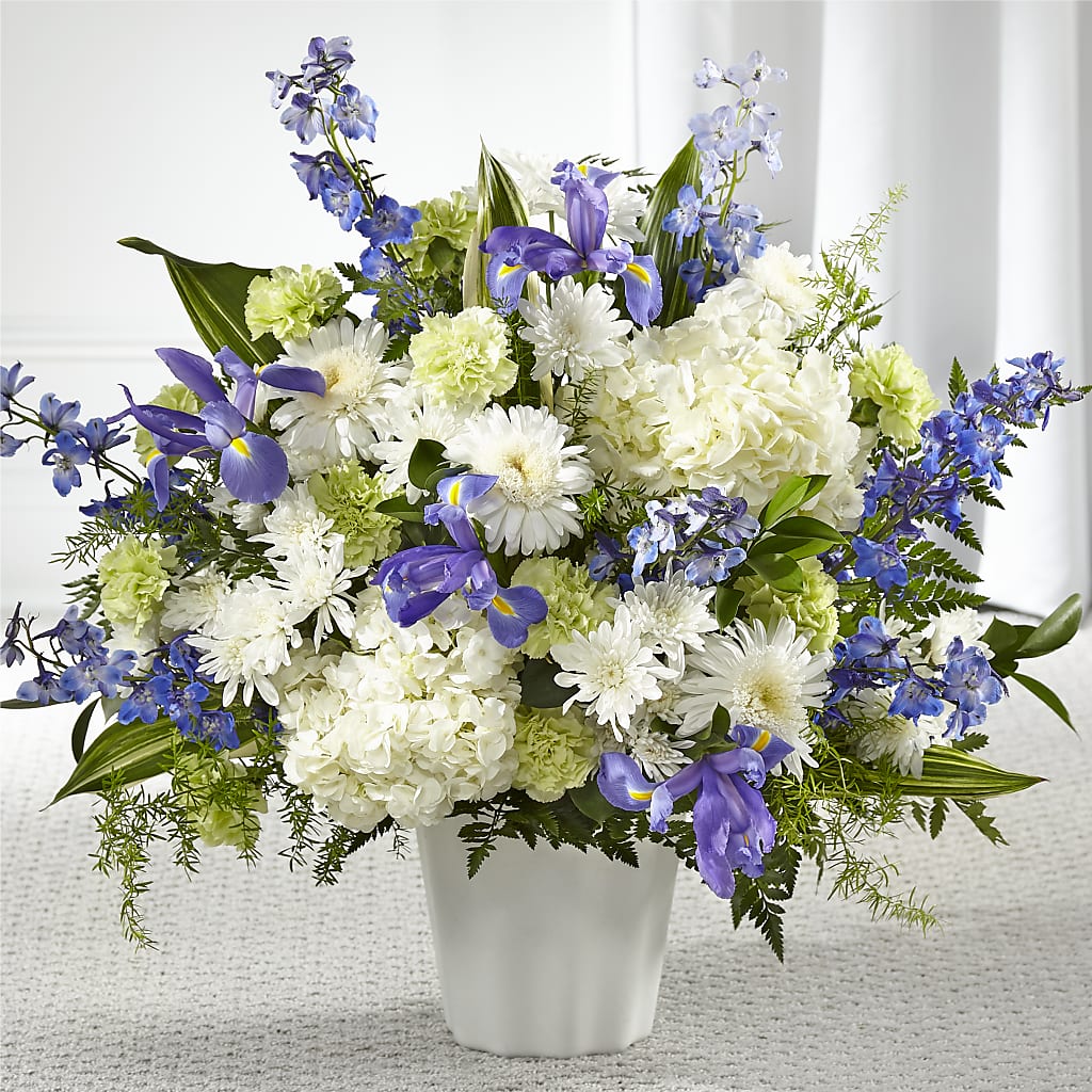 Soft Serenity Floor Basket – TALLEY'S FLOWER SHOP, King NC
