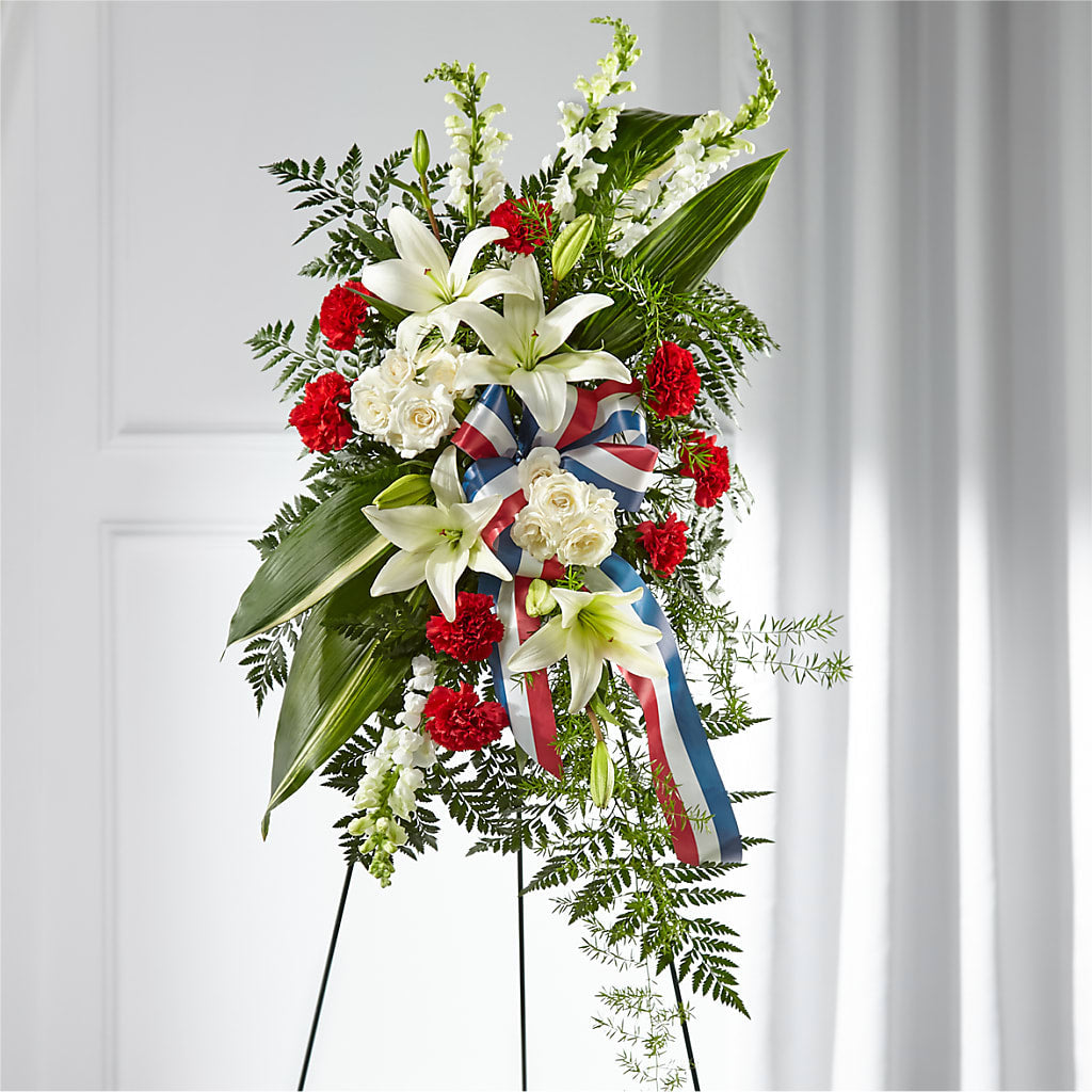 Stars of Life Standing Spray – TALLEY'S FLOWER SHOP, King NC