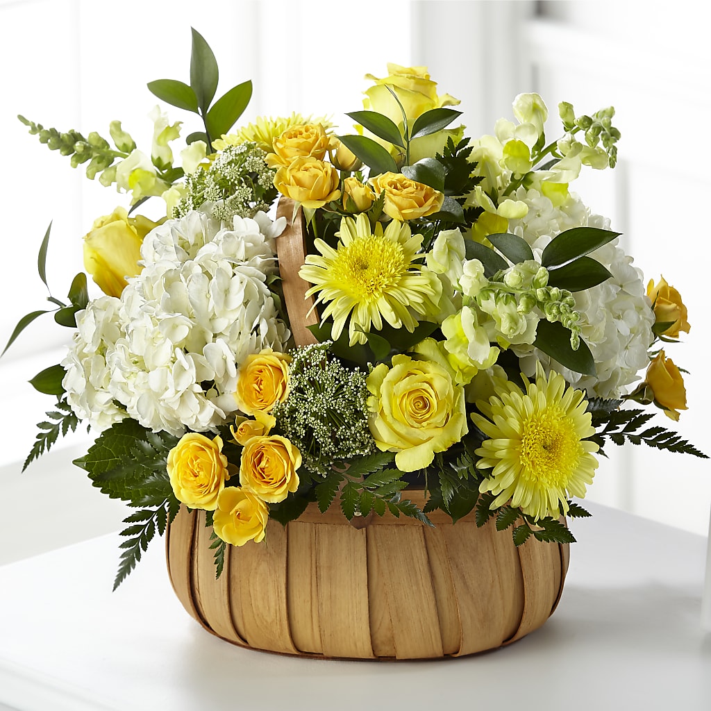 Rustic Remembrance Basket – TALLEY'S FLOWER SHOP, King NC