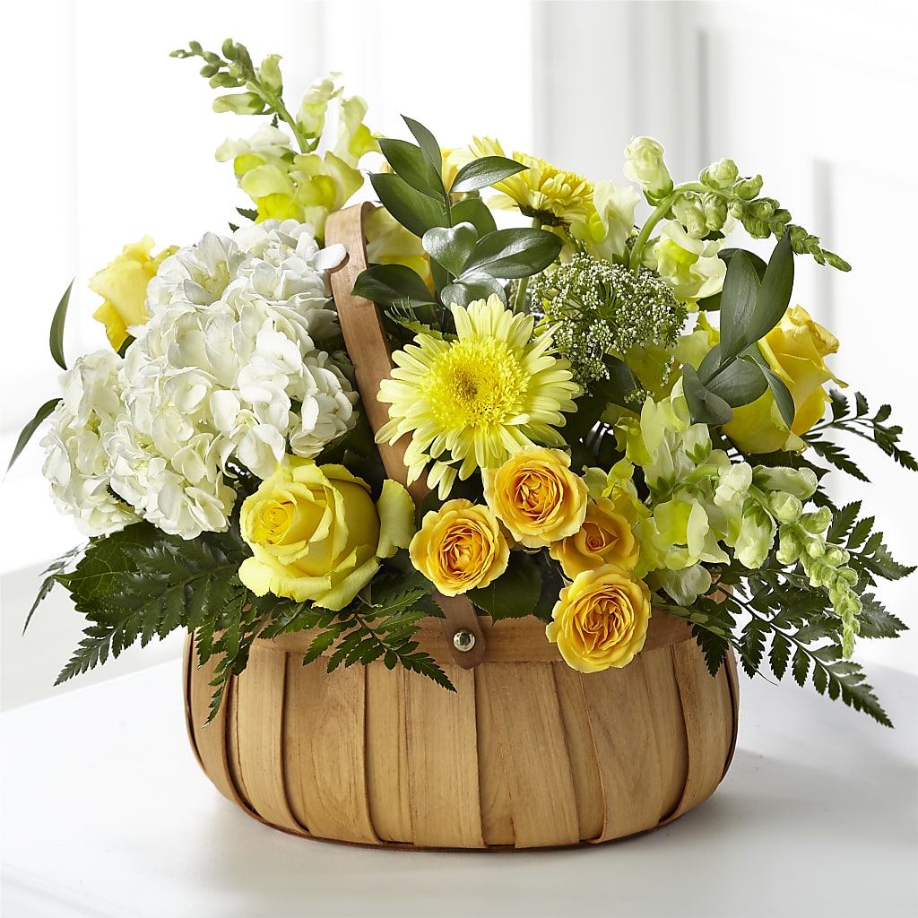 Rustic Remembrance Basket – TALLEY'S FLOWER SHOP, King NC