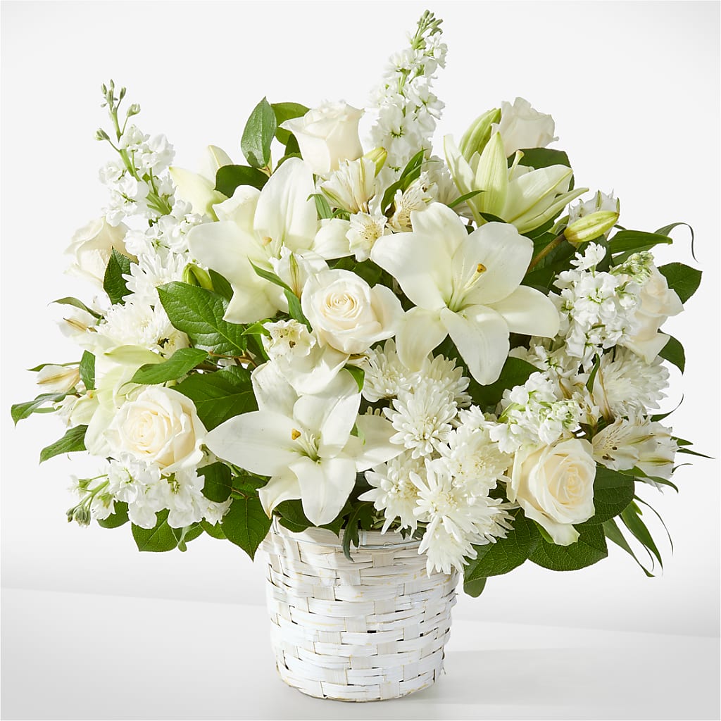 Peaceful Reflections Arrangement – TALLEY'S FLOWER SHOP, King NC