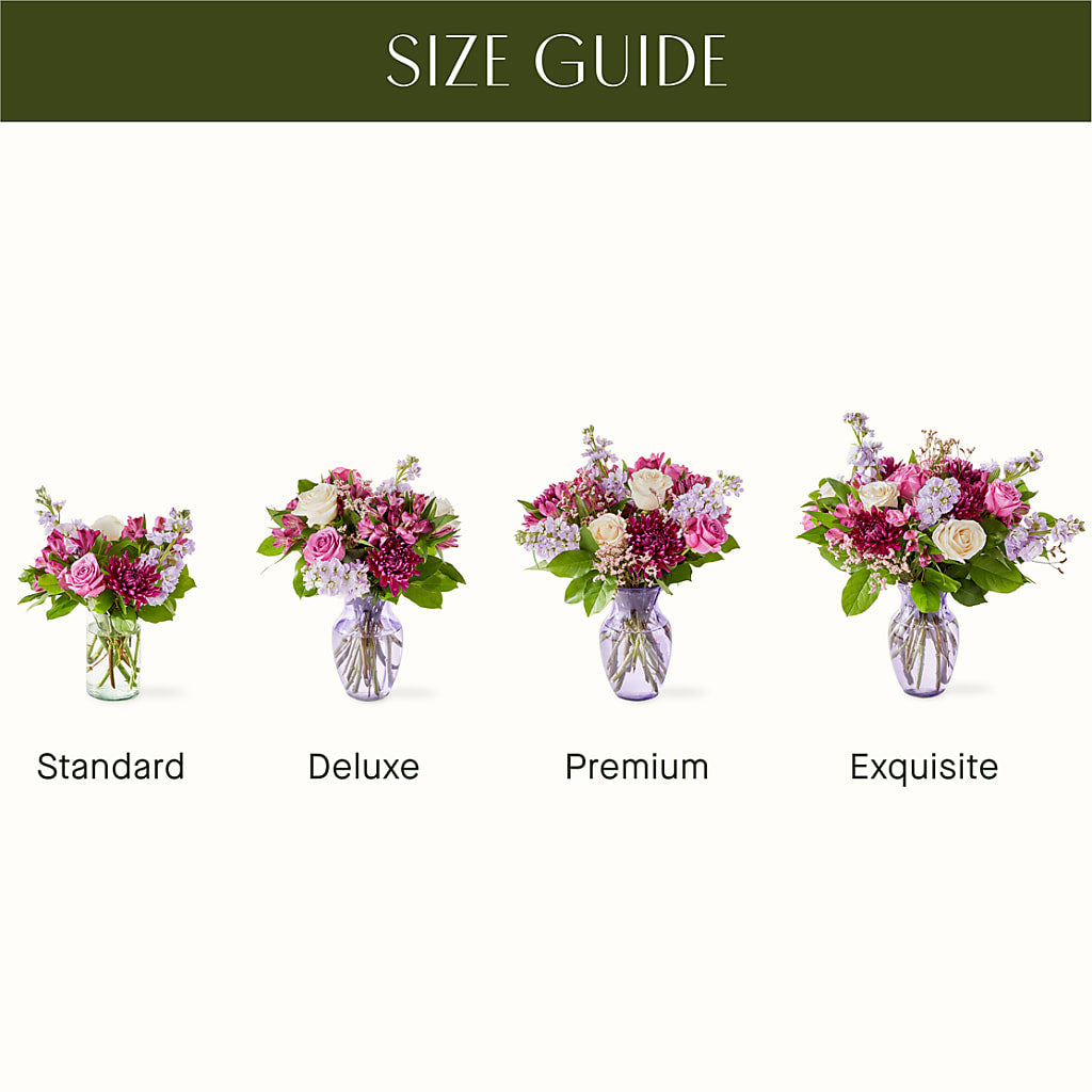 Amethyst Dreams Bouquet – TALLEY'S FLOWER SHOP, King NC