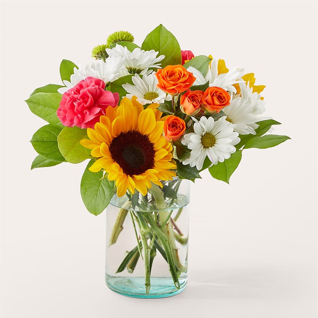 Sun-drenched Blooms Bouquet – TALLEY'S FLOWER SHOP, King NC