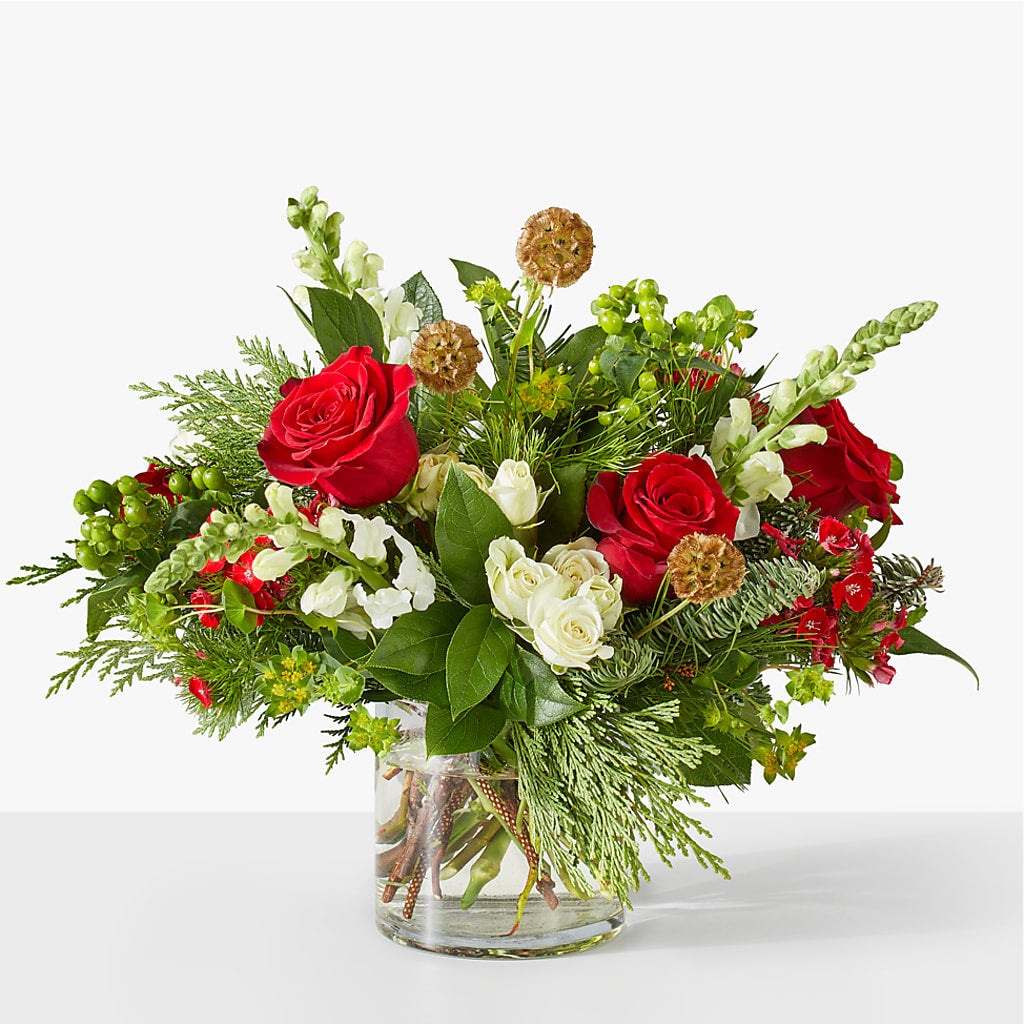 Deck the Halls Bouquet – TALLEY'S FLOWER SHOP, King NC