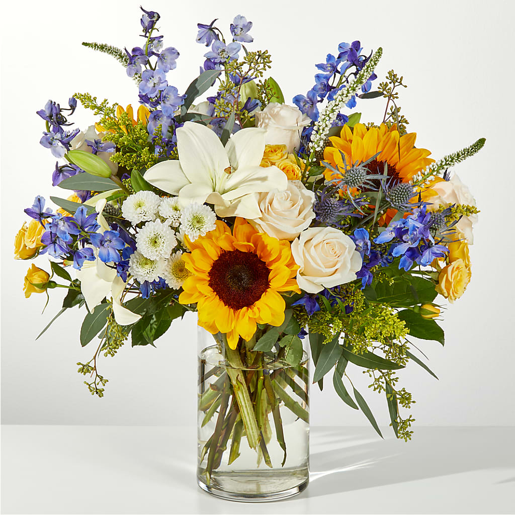 Wonderfully Sunny Bouquet – TALLEY'S FLOWER SHOP, King NC