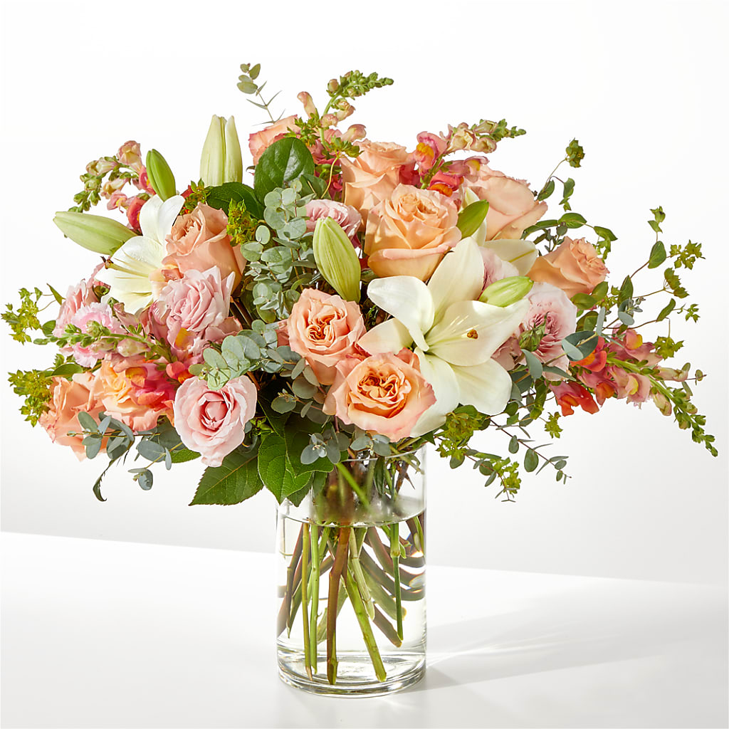 Grapefruit Splash Bouquet – TALLEY'S FLOWER SHOP, King NC