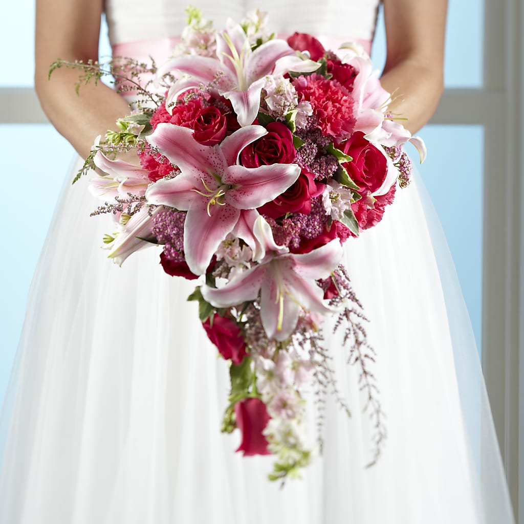 Lily & Rose Bouquet – TALLEY'S FLOWER SHOP, King NC