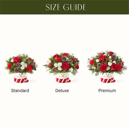 Jolly Snowman Bouquet – TALLEY'S FLOWER SHOP, King NC