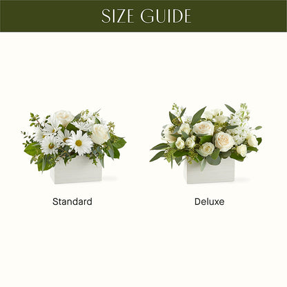 Fresh Linen Box Bouquet – TALLEY'S FLOWER SHOP, King NC