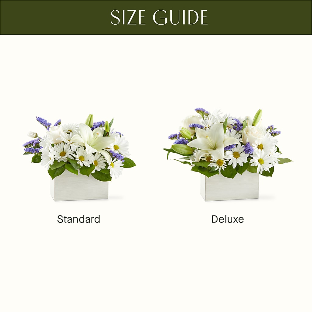 Beyond Blue Box Bouquet – TALLEY'S FLOWER SHOP, King NC