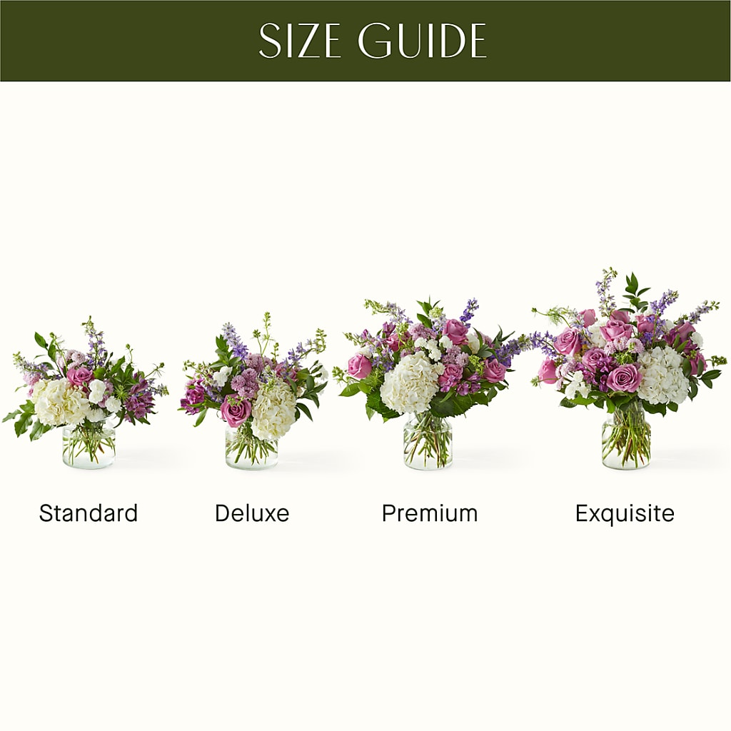 Violet Caress Bouquet – TALLEY'S FLOWER SHOP, King NC