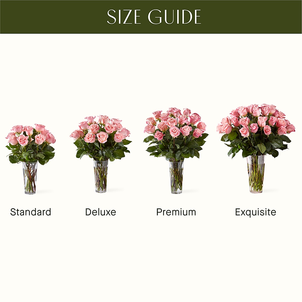 Long Stem Pink Rose Bouquet – TALLEY'S FLOWER SHOP, King NC