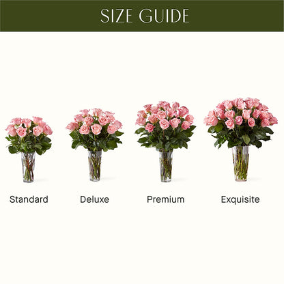 Long Stem Pink Rose Bouquet – TALLEY'S FLOWER SHOP, King NC