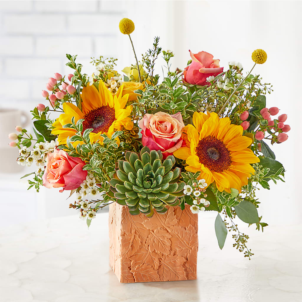 Sunflower Season Bouquet – TALLEY'S FLOWER SHOP, King NC
