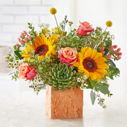 Sunflower Season Bouquet – TALLEY'S FLOWER SHOP, King NC
