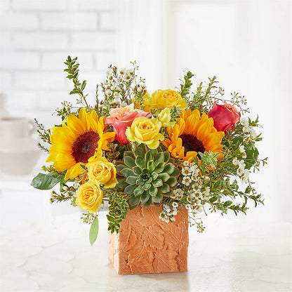 Sunflower Season Bouquet – TALLEY'S FLOWER SHOP, King NC