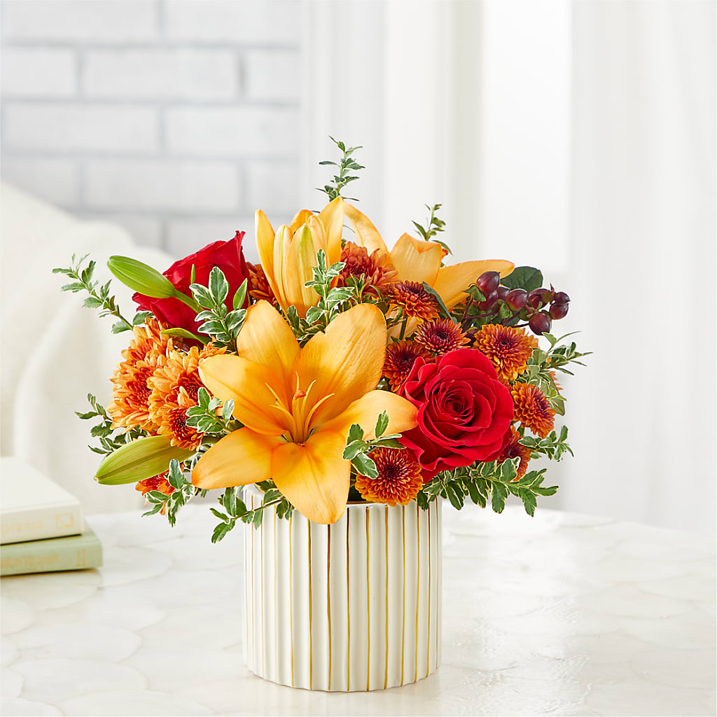 Scarlet Skies Bouquet – TALLEY'S FLOWER SHOP, King NC