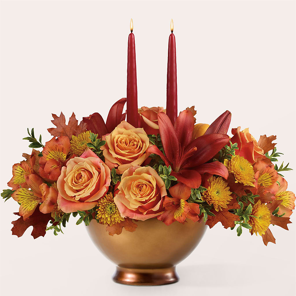 Harvest Table Centerpiece – TALLEY'S FLOWER SHOP, King NC
