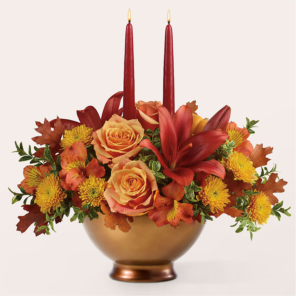 Harvest Table Centerpiece – TALLEY'S FLOWER SHOP, King NC