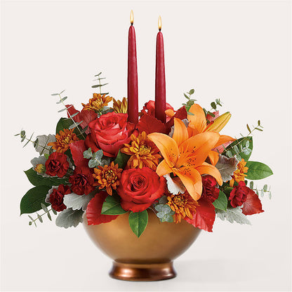 Fruits of Fall Centerpiece – TALLEY'S FLOWER SHOP, King NC