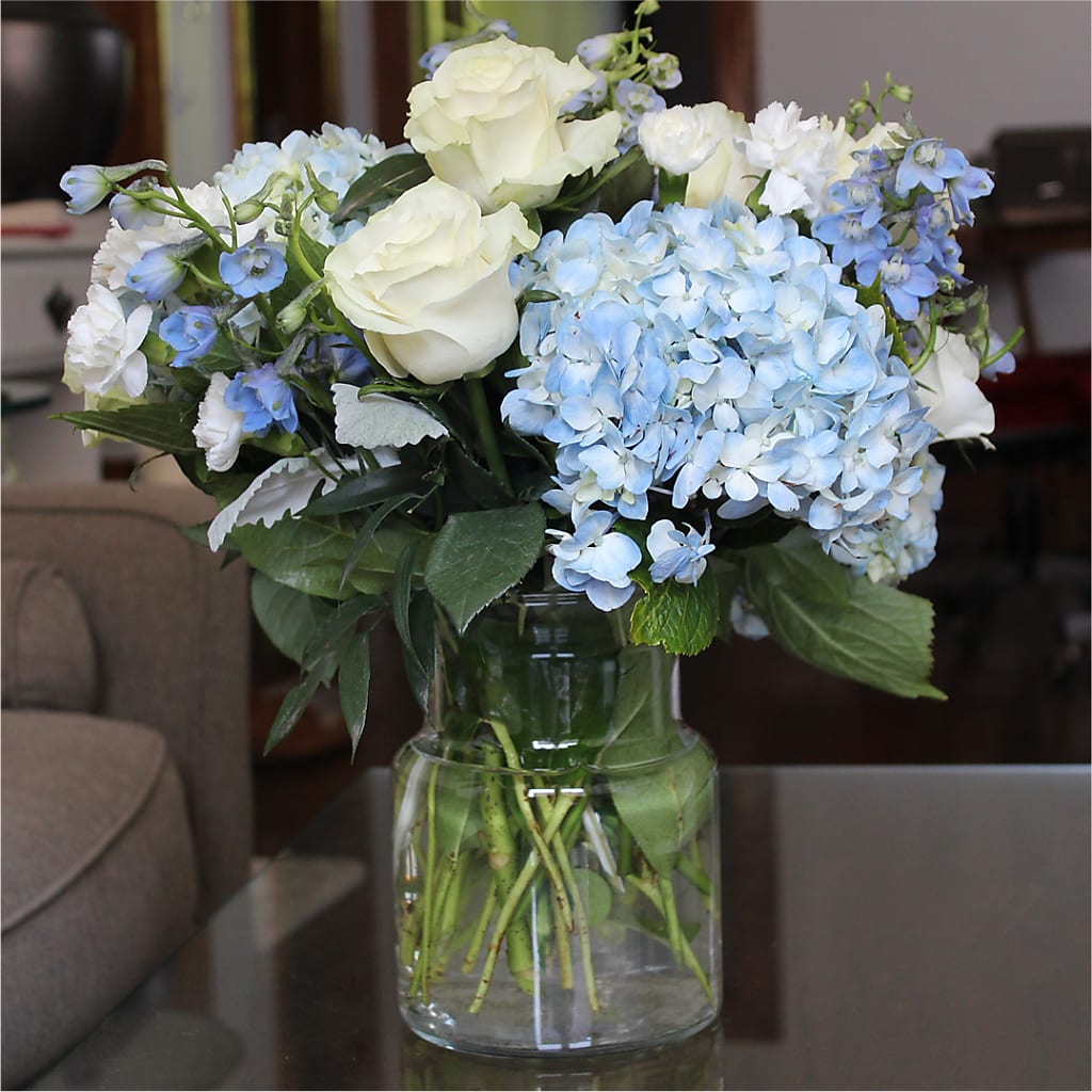 Clear Skies Bouquet – TALLEY'S FLOWER SHOP, King NC