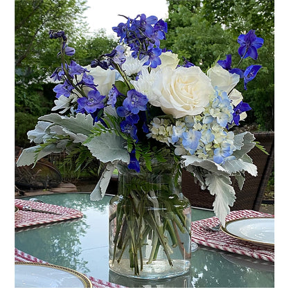 Clear Skies Bouquet – TALLEY'S FLOWER SHOP, King NC