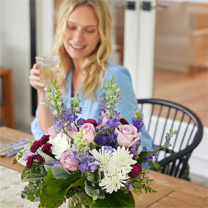 Violet Frost Bouquet – TALLEY'S FLOWER SHOP, King NC
