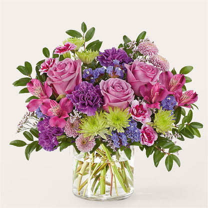 Glass Half Full Bouquet – TALLEY'S FLOWER SHOP, King NC
