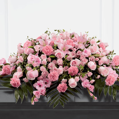 Garden of Comfort Casket Spray (Standard) – TALLEY'S FLOWER SHOP, King NC