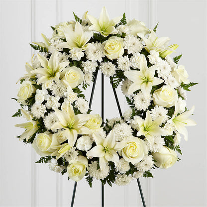 Treasured Tribute Wreath – TALLEY'S FLOWER SHOP, King NC
