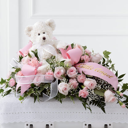 Touch of Sympathy Casket Spray – TALLEY'S FLOWER SHOP, King NC