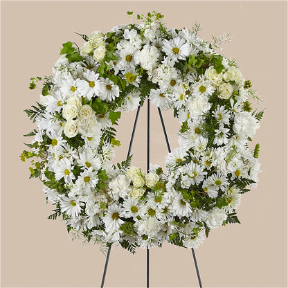 Faithful Wishes Wreath – TALLEY'S FLOWER SHOP, King NC