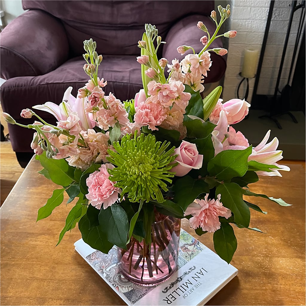 Pretty in Pink Bouquet – TALLEY'S FLOWER SHOP, King NC