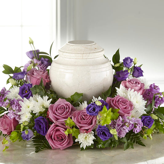 Blooming Sympathy Cremation Adornment – TALLEY'S FLOWER SHOP, King NC