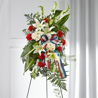 Stars of Life Standing Spray – TALLEY'S FLOWER SHOP, King NC