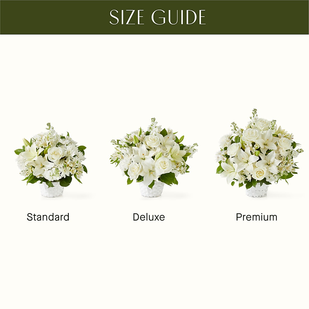 Peaceful Reflections Arrangement – TALLEY'S FLOWER SHOP, King NC